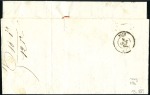 Stamp of Colonies françaises » Monaco 1863 Lettre de Monaco 09.10.63 pour Nice avec 10c 