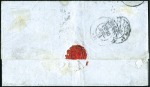 Stamp of Colonies françaises » Monaco 1871 Lettre avec 20c Bordeaux Yv. 46 de Monaco 13.