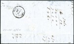 Stamp of Colonies françaises » Monaco 1860 Lettre avec 20c Empire ND obl. PC4220, càd Me