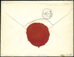 Stamp of Colonies françaises » Monaco 1868 Marque de franchise bleue "Service de SAS Mgr