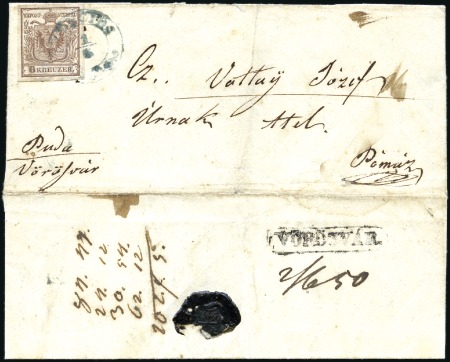 Stamp of Hungary First Day of Issue

1850 6Kr Brown tied by GYÖNG