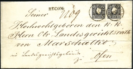 Stamp of Hungary Ortsbriefe - Local Letters

3Kr schwarz Type II 