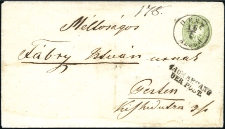 Stamp of Hungary Ortsbriefe - Local Letters

3Kr grün Ganzsachenu