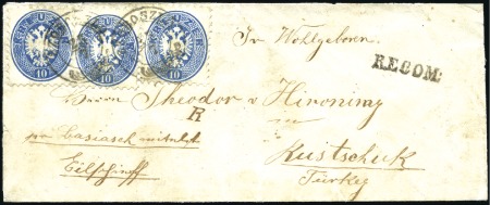 Stamp of Hungary POST IN DIE LEVANTE (TÜRKEI) - DESTINATION TURKEY