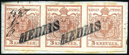 Stamp of Hungary 1850 Ausgabe Handpapier - 1850 Issue Handmade Pape