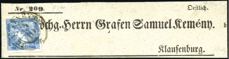 Stamp of Hungary 1851 Zeitungsmarken - 1851 Newspaper Stamps

Bla