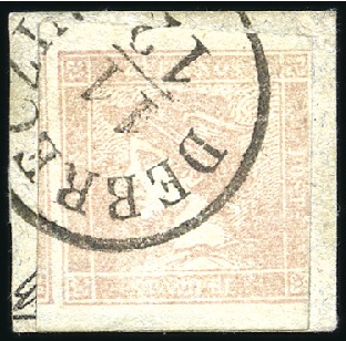 Stamp of Hungary ROSA MERKUR
Rosa Merkur auf kleinem Briefstück en