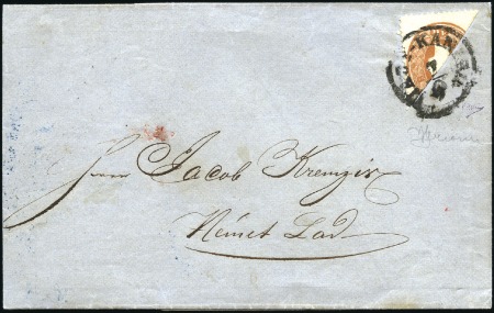 Stamp of Hungary NAGY-KANIZSA 10KR HALBIERUNG
10Kr braun als DIAGO