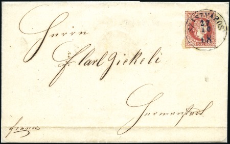 Stamp of Hungary 5Kr Ganzsachenausschnitt entwertet SZÁSZVÁROS 27/1