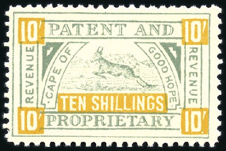 Stamp of South Africa » Cape of Good Hope REVENUES: Patent And Proprietary 1909 2d, 4d, 6d, 
