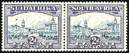 Stamp of South Africa » Union & Republic of South Africa 1930-44 2d Slate-grey and lilac and 2d blue and vi