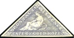 Stamp of South Africa » Cape of Good Hope COLLECTIONS: 1853-64, Triangulars selection of 19 