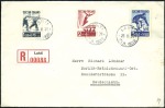 Stamp of Olympics 1940 Helsinki: 1938 (Feb 28) Envelope with Lahti S