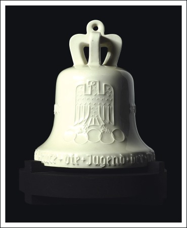Stamp of Olympics Porcelain: Commemorative Olympic Bell complete wit