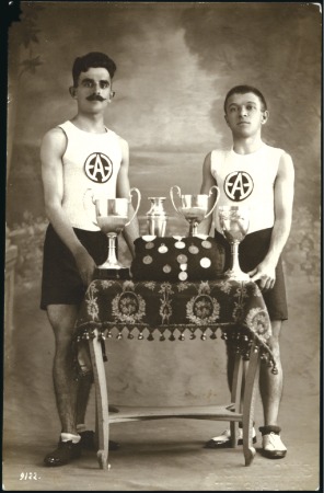 Stamp of Olympics » 1906 Athens 1906 Athens picture postcard group of 6 incl. card