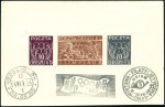 Stamp of Olympics » 1944 Polish P.O.W. Camps 1944 Gross Born POW Camp Olympic stamps incl. 10pf