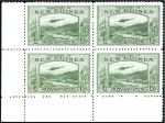 Stamp of New Guinea 1935 Bulolo Goldfields £2 and £5, in matching lowe