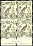 Stamp of New Guinea 1932 Redrawn 10s and £1 in lower matching lower ma