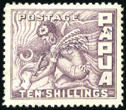 Stamp of Papua 1932-40 Pictorial set 1/2d to £1, each overprinted