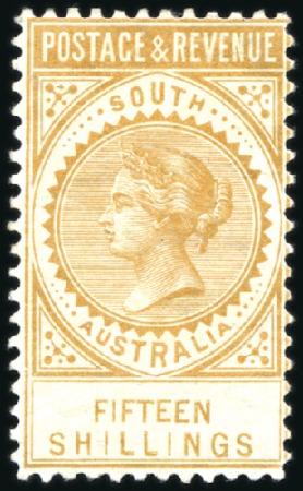 Stamp of Australia » South Australia COLLECTIONS: 1886-1911, High values range from 188