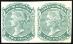 Stamp of Australia » South Australia 1868-76 De la Rue issue, range of proofs with pair