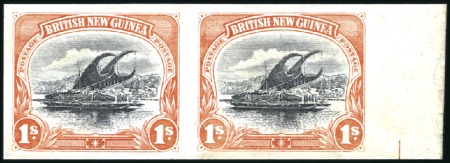 Stamp of Papua 1901-05 Lakatoi Imperforate Plate Proofs from De L