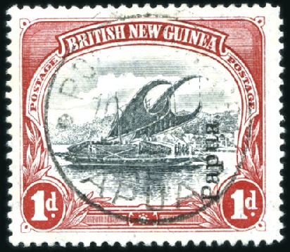 Stamp of Papua 1907 Small Papua, wmk vertical, 1d single showing