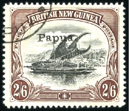 Stamp of Papua 1907 Small Papua, wmk vertical, 2s6d thick paper,