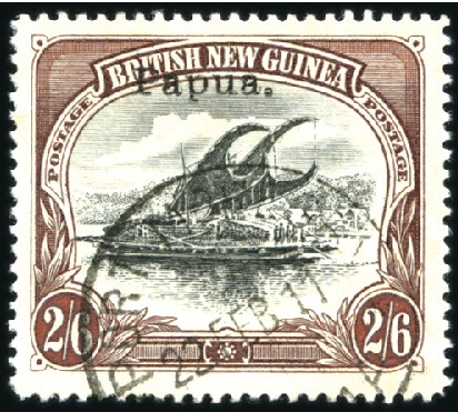 Stamp of Papua 1907 Small Papua, wmk vertical, 2s6d thick paper,