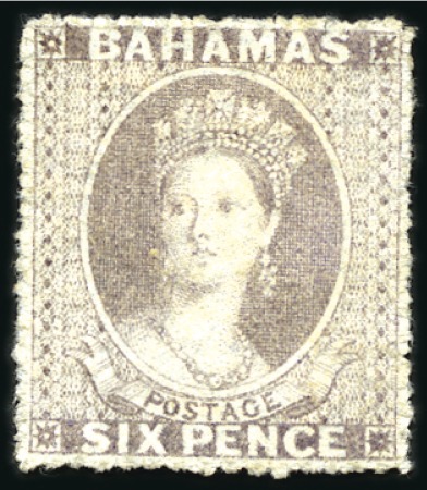 Stamp of Bahamas COLLECTIONS: 1861-77, Small mint/unused selection