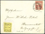 Stamp of Hungary 1895-1910 Attractive assembly of 37 covers and car