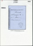 Stamp of Egypt CAIRO: Specialized collection neatly presented on 