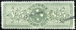 Stamp of Australia » Victoria 1897-95 "Stamp Duty" recess printed £25 bluish gre