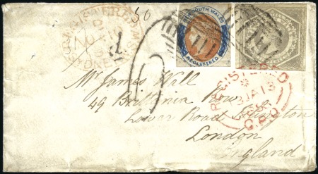Stamp of British Empire General Collections and Lots 1841-1904, Group of 42 COVERS incl. GB USED ABROAD