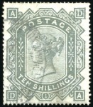 Stamp of Great Britain » Collections 1840-1948, Mint & used collection incl. 14 penny b