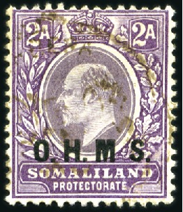 Stamp of Somaliland Protectorate COLLECTIONS: 1903 Specialised mint & used collecti
