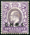 Stamp of Somaliland Protectorate COLLECTIONS: 1903 Specialised mint & used collecti