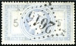 Stamp of France » Collections 1849-1959, Collection en 2 albums avec obl. avant 