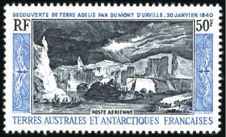 Stamp of Colonies françaises » TAAF 1955-2001, Collection complète dans un superbe alb