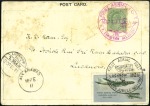 Stamp of India » Airmails 1911 Allahabad First Aerial Post picture postcard signed by Pequet