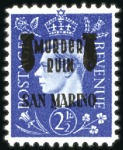 Stamp of Great Britain » King George VI PROPAGANDA FORGERIES collection incl. "Special-Sta