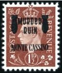 Stamp of Great Britain » King George VI PROPAGANDA FORGERIES collection incl. "Special-Sta