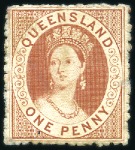 Stamp of Australia » Queensland COLLECTIONS: 1860-1911, Mint collection incl. 1860