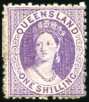 Stamp of Australia » Queensland COLLECTIONS: 1860-1911, Mint collection incl. 1860