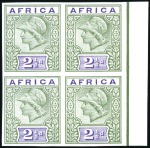 Stamp of British Empire General Collections and Lots » British Empire Essays 1902ca. De La Rue Minerva head imperforate printer