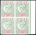 Stamp of British Empire General Collections and Lots » British Empire Essays 1902ca. De La Rue Minerva head imperforate printer