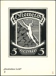 Stamp of Austria » 1st. Republic 1921 Unadopted pen & ink drawings by Robert Krache