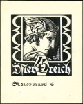 Stamp of Austria » 1st. Republic 1921 Unadopted pen & ink drawings by Hans Frank, s