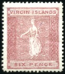 Stamp of British Virgin Islands COLLECTIONS: 1866-1960s, Mint collection with bett