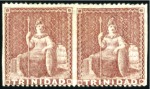 Stamp of Trinidad and Tobago COLLECTIONS: 1851-1960s, Mint collection with stre